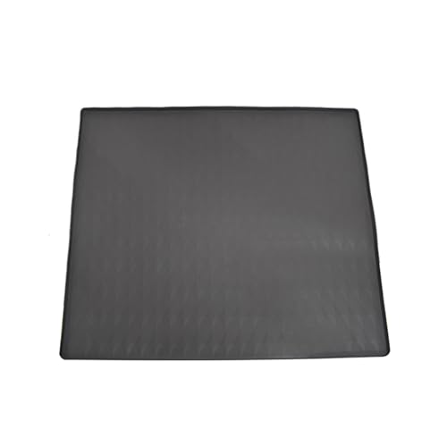 Silicone Washer Dryer Cover Waterproof Dustproof Top Load Washing Machine Protective Pad Stain-Resistant Silicone Easy to Clean Protector Mat for Laundry (Black, L)
