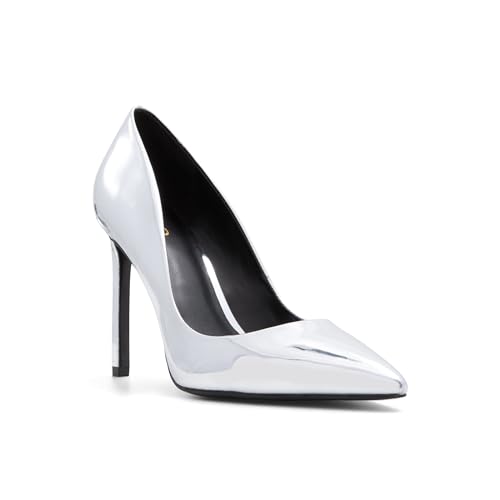 Image of Aldo Women's Lala Pump, Silver, 8