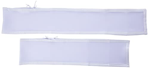 Telinha Respirável Protetora 4 Lados de Berço, Biramar Baby, Branco