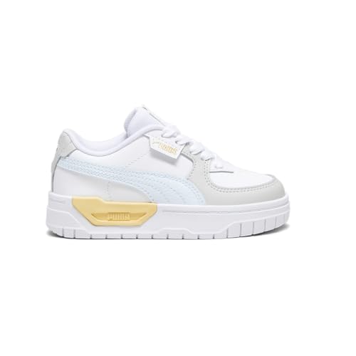 PUMA Kids Girls Cali Dream Pastel Lace Up Sneakers Shoes Casual - White