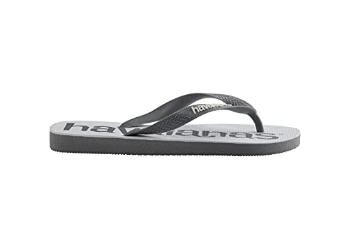 Chinelo Havaianas Top Logo Mania 2 adulto-unissex, Cinza Aço, 41/42
