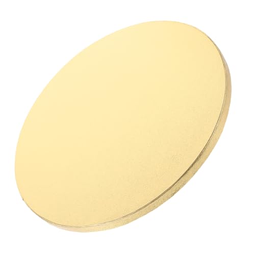 VINTORKY Decorative Round Cake Drum Thickened Cake Base Boards for Elegant Display for Parties and Weddings Easy to Use