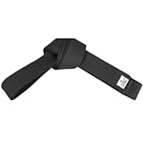 Solid Karate Belts for Jitsu Uniform With 9 Rows of Stitching Suitable For Traditional Karate, MMA...