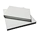 WOHATOO Precision Alumina Ceramic Substrate, Thermal Conductive Square Board for Industrial Applications 1 Piece(50x50x1mm)