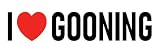 I Love Gooning Sticker Funny Prank Gag Joke Gooner Edging Bumper Sticker -  Brian Bula
