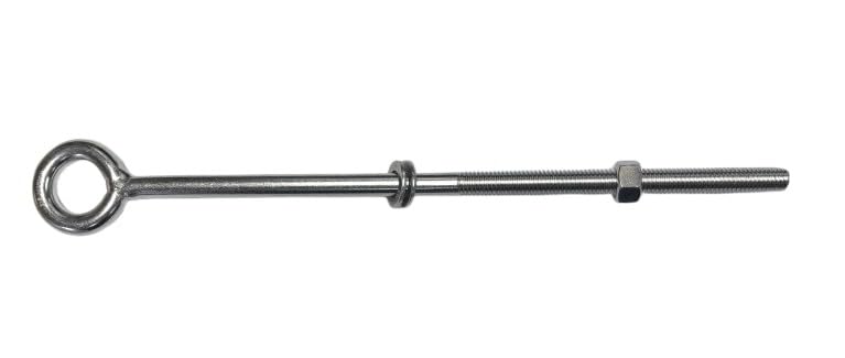 Boulon à œillet en inox 316 idéal pour installer vos voiles d'ombrage
