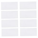 Gatuida 40 Stück Weiße Din Briefumschläge ohne Aufdruck Airmail Papierumschläge für Briefe...