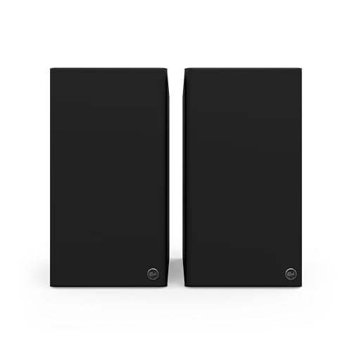 Image of Klipsch The Nines II Dolby Atmos 8 inch Powered Speakers Ebony (Pair)