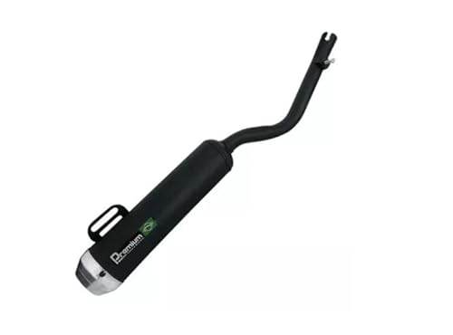 Escapamento Xtz 125 Esportivo Roncado Premium Moto Ponta Aluminio Polido