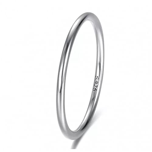 Bague en argent Sterling 925 ronde pour sublimer votre style quotidien