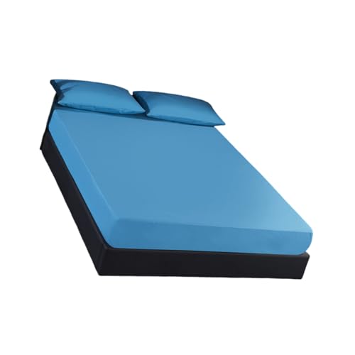 Nucelit Fundas de colchón impermeables con elástico y diseño elegante para mejorar la estética del dormitorio