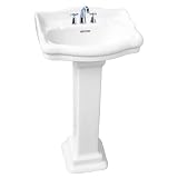 Stanford 460 Pedestal Lavatory 18-1/8" W x 15" D x 34-1/4" H