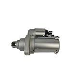 Starter 02M911021B 02M 911 021B 02M911023M Compatible with VW, Tiguan, Passat, FOX, EOS, SEAT,