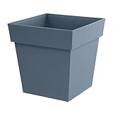 FABRICATION FRANÇAISE : Le pot de fleurs Toscane est fabriqué en France et est labelisé Origine France Garantie.