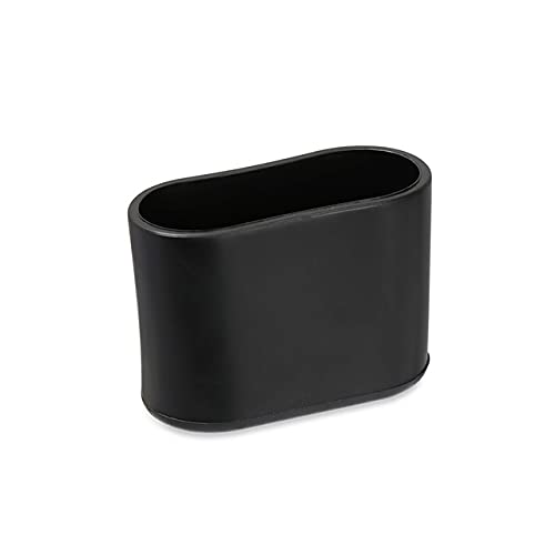 Image of 40pcs Oval Chair Leg Caps Feet Protector Pads Furniture Table Covers Socks Dust Cover Non-Slip Furniture Leveling Feet-Black 1