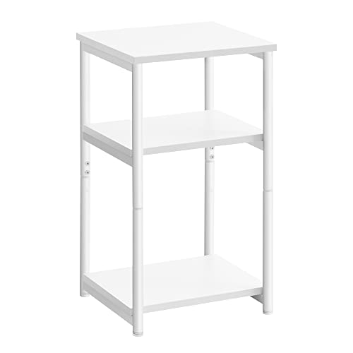 Vasagle Side Table, Small End Table, Tall Nightstand For Living Room, Bedroom, Office, Bathroom, Greige And Black Ulet273W14 #TOP13