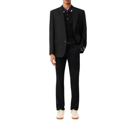 Lacoste Men's Slim Fit Stretch Cotton Chino Pants, Black, 44/32 by Lacoste - Used condition - Image 2
