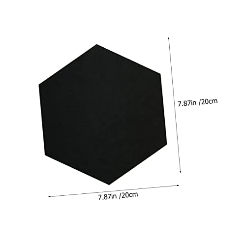 12 Piezas Paneles Acústicos Hexagonales de Fieltro para Aislamiento Sonoro y Decoración de Pared miniatura 2