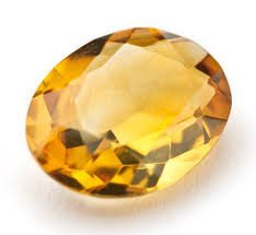 Ptm Certified Natural Citrine (Sunehla) 3.25 to 10.25 Ratti or 3.00 to 9.50 Carat Astrological Gemstone for Men and Women with Certificate of Authenticity