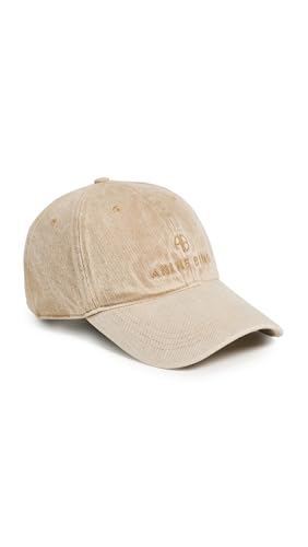 ANINE BING Womens Jeremy Baseball Cap Butter Yellow One Size