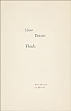 How Poems Think