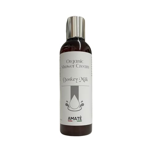 Crema de baño con leche de burra orgánica para aliviar la piel seca y tirante del cuerpo