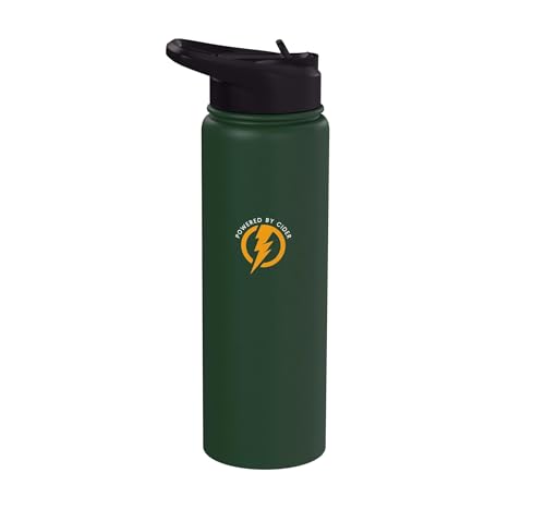 Desarrollado por la sidra - Divertido amante minimalista de la sidra Stainless Steel Insulated Water Bottle