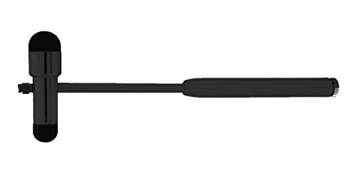 Kit Fisio Martelo De Buck Preto+ Goniômetro Grande Kit Estudante