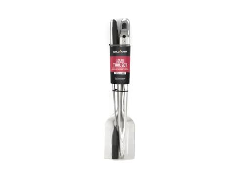 Set de herramientas para parrilla Grillmark 3 piezas miniatura 2