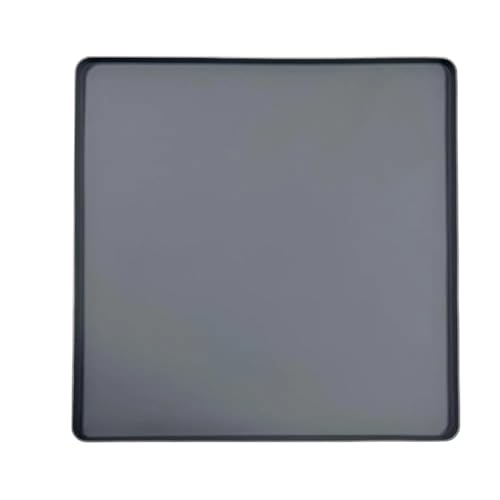 ANQKYO Tapis pour Dessus De Machine à Laver Washer Or Dryer Top Cover Protector Silicone Laundry Guards Anti-Slip Heat-Resistant 23.6x23.6in Dryer Mat Washable Scratchproof(Black)