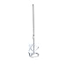 BESTONZON Paint and Mud Mixer Stirring Rod Agitator Arm Mixing Rod for Chemical Food Coating(High carbon steel/580x120mm)