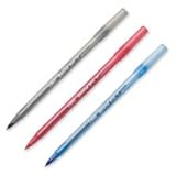 Tolle Geschenkidee. BIC Corporation BICGSMP101BE Runde Stic Kugelschreiber, Med. 01 Handfeuermelder 10-pk- blau Tinte
