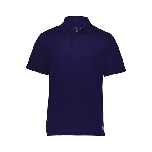 Polo chemise homme Russell Athletic Essential respirant à manches courtes pour été