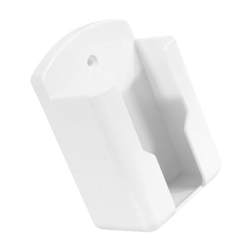 CONGARTENO 壁掛けリモコンホルダー 強化プラスチック製 耐摩耗性収納ボックス 簡単設置でリビングやキッチンに 電話充電対応で整理整頓に便