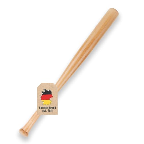 EmpireAthletics Baseballschläger aus Holz - 25 Zoll / 64 cm lang - Baseball Schläger mit rutschfestem Griff- Baseball Freizeit Sport Training Outdoor Übungsschläger- Anfänger Profi, Aluminium EmpireAthletics Baseballschläger aus Holz - 25 Zoll / 64 cm lang - Baseball Schläger mit rutschfestem Griff- Baseball Freizeit Sport Training Outdoor Übungsschläger- Anfänger Profi, Aluminium