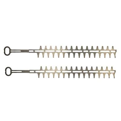 Expert Motoculture – Lote de 2 cuchillas para cortasetos Stihl HS45 – Corte 450 mm