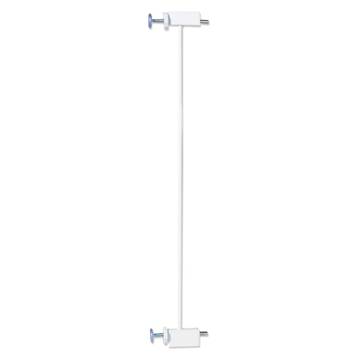Extension roba 7 cm pour barrière de sécurité – Extension pour barrière de sécurité easySafe+ pour portes et escaliers en métal – Prolonge jusqu’à 110 cm – Accessoire montable sans perçage – Blanc