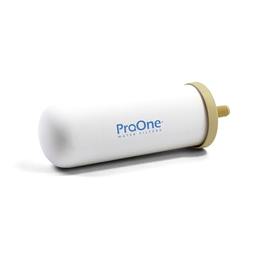 ProOne 7-Inch Gravity Water Filter Replacement G-Series 1-Pack - Universally Compatible with Gravity Water Filter Systems - NSF/ANSI Certified to Reduce Lead, Reduce Microplastics, & Total PFAS