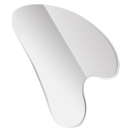 TOYZFRIENDY Edelstahl Gesichtsmassagegerät Herzform Gua Sha Tool Kratzfestes Ergonomisches Massageschaber Schonende Hautpflege Und Entspannende Gesichtsmassage Zu Hause Und Unterwegs