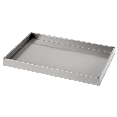 Bac de recuperation d'huile et plateau de retention en acier inoxydable 60x40