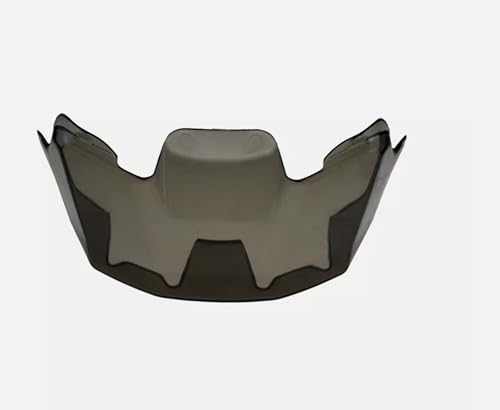 EvoParts Spoiler posteriore compatibile casco moto Arai Rx7-V Vz-Ram (2024) (Fumè)