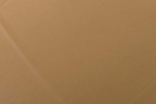 12-Pack Premium Plastic Tablecloth 84In. Round Table Cover - Gold #TOP3