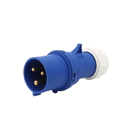Conector Industrial 3 pines 16A 32A retardante al fuego miniatura 1