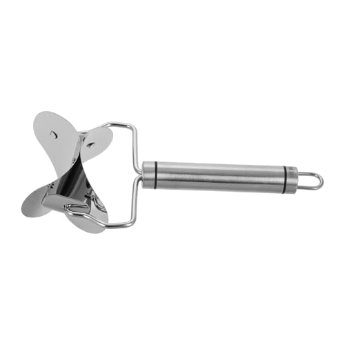 POPETPOP Moule à Raviolis Manuel Avec Poignée Ergonomique 8,5 Cm En Acier Inoxydable Pour Fabrication Pâte Chinoise Ustensile La Cuisine Domestique Gain De Temps