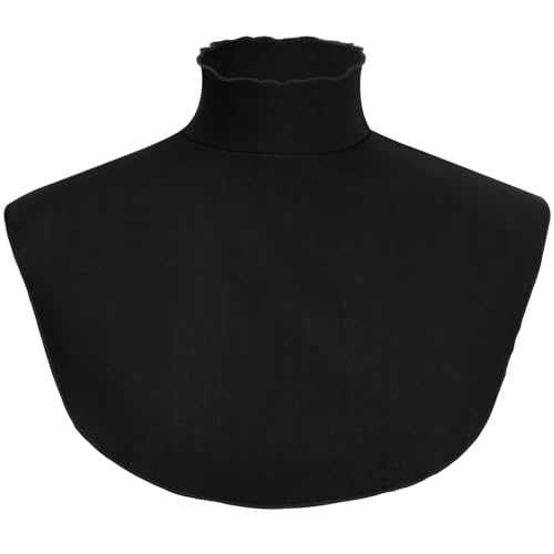 Image of Cutecrop Turtleneck Dickey Extra Large Fake Collar Detachable Dickey Collar Half Mock Turtleneck for Men Women