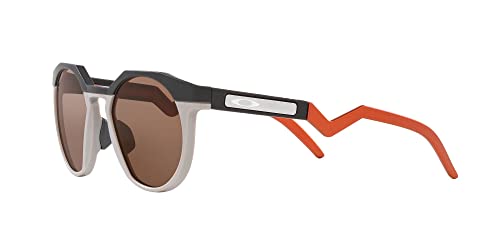 Image of Oakley Sunglasses for Men - OO9242 HSTN Low-Bridge, Round Sunglasses PRIZM Lenses