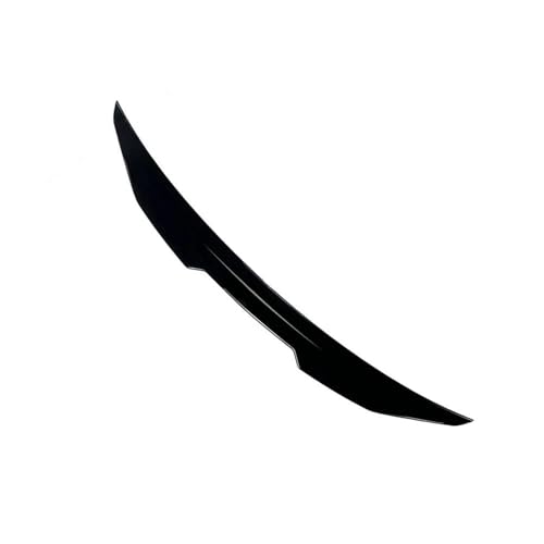 Aileron arrière style PSM de prestige pour A4 S4 B8 coffre et toit noir laqué