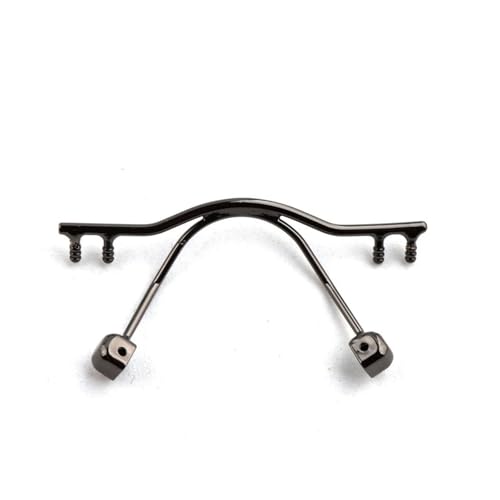 Pont de lunettes sans monture en acier inoxydable avec 5 couleurs en lot de 10 pièces