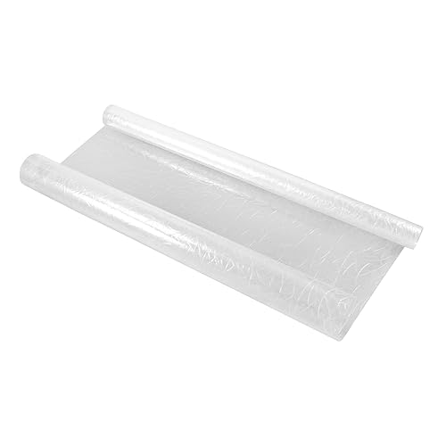 Película decorativa para ventana blanca de PVC 100x45 cm miniatura 1