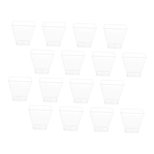 GRIRIW 100pcs Dessert Cup Clear Cups Jelly Cups Dessert Serving Cup Yogurt Parfait Cups Tiramisu Cup Bowls Transparent Pudding Cups Clear Coffee Tumbler Custard Cups Cheesecake Cups Fruit